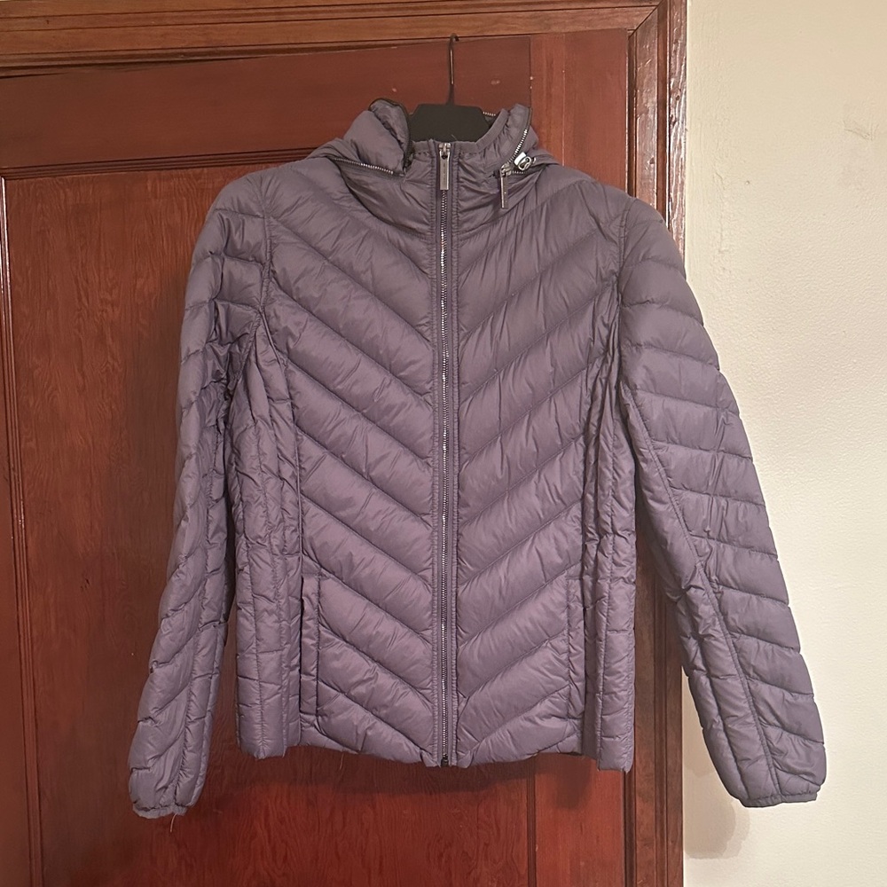 Michael Kors Women's Puffer Jacket - Grey